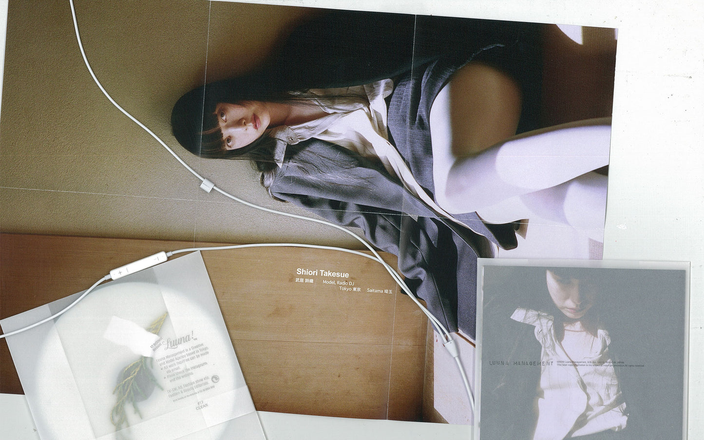 【Shiori Takesue】12cm CD Poster